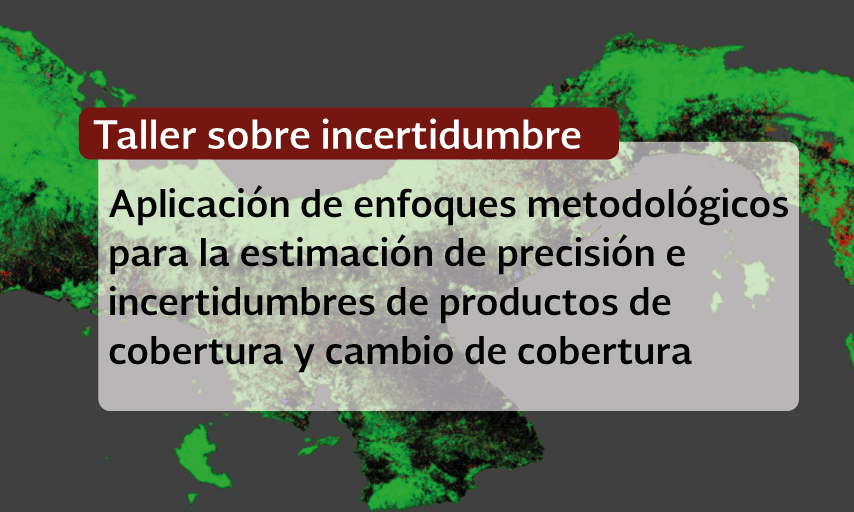 Taller Aplicación de enfoques metodológicos para la estimación de precisión e incertidumbres de productos de cobertura y cambio de cobertura.