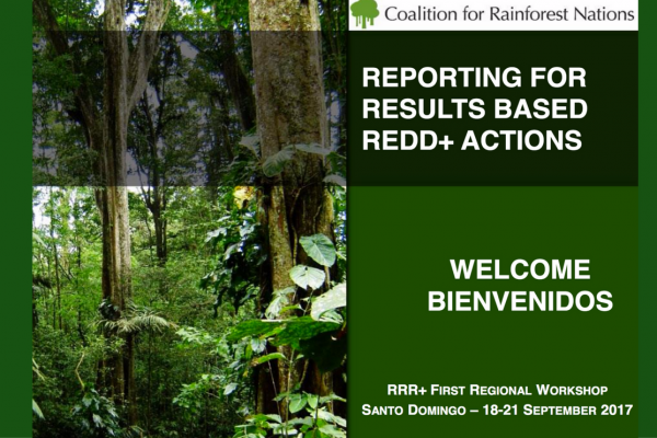 Taller sobre Reportes Basados en Resultados de REDD+